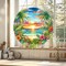 Diamond Art Hanging Kit for Adult,Special Shaped Rhinestone,Double Sided DIY Acrylic 5D Diamond Art Painting
